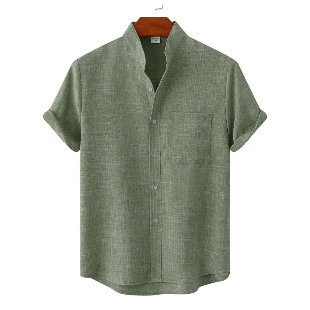 Modieuze Linnen Blouse - Van Dongen Mode