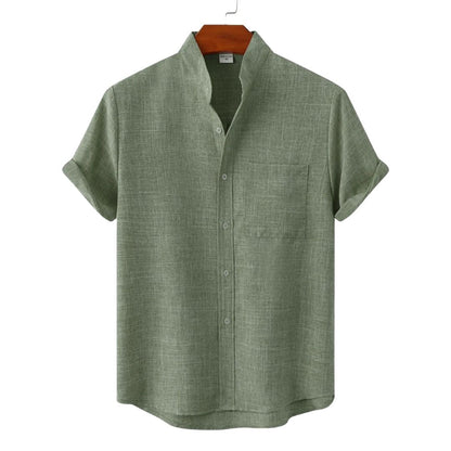 Modieuze Linnen Blouse - Van Dongen Mode