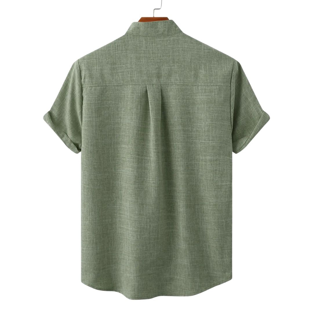 Modieuze Linnen Blouse - Van Dongen Mode