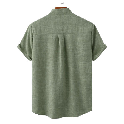 Modieuze Linnen Blouse - Van Dongen Mode