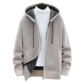 Gebreide Hoodie met Teddyvoering - Van Dongen Mode