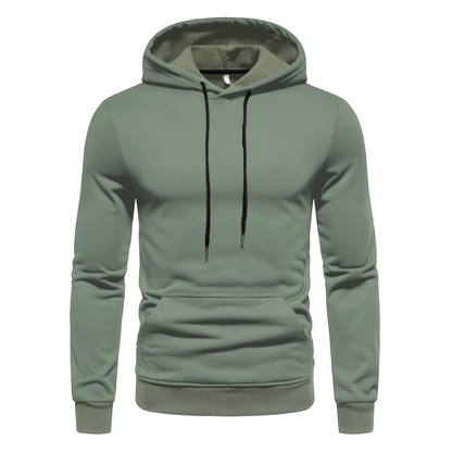 Casual Stretch Hoodie met Buidelzak - Van Dongen Mode