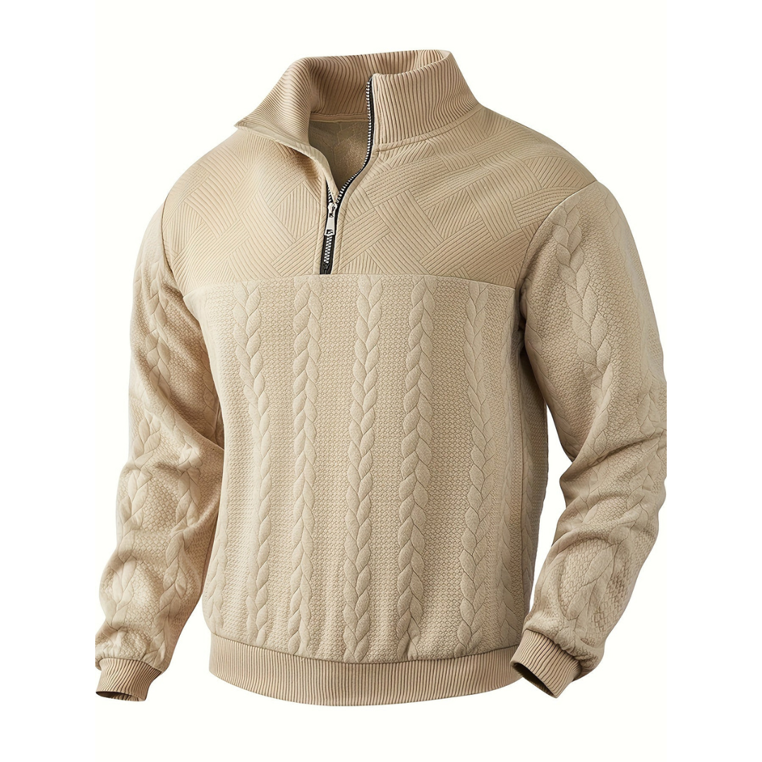 Gebreid Herenvest met Rits - Van Dongen Mode
