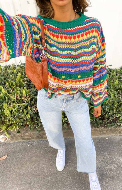 Colorpop Sweater - Van Dongen Mode