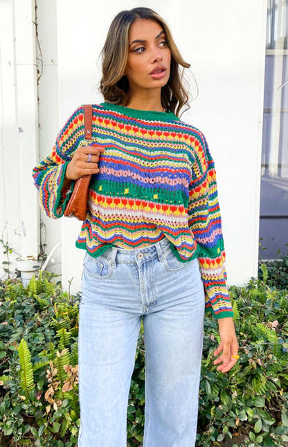Colorpop Sweater - Van Dongen Mode