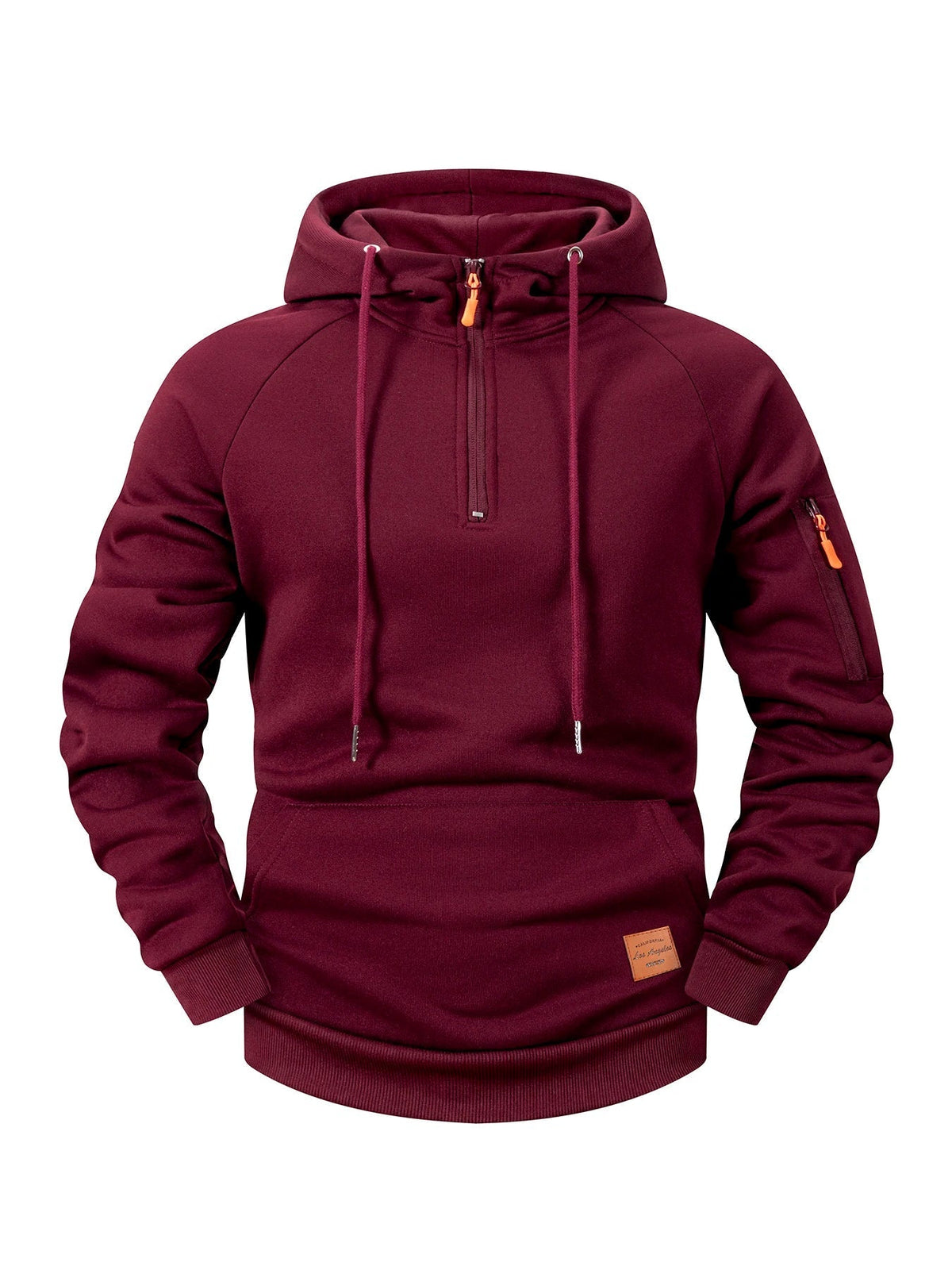 Sportieve Herenhoodie met Verstelbare Capuchon - Van Dongen Mode