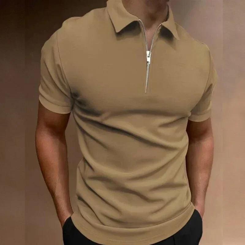 Klassiek Poloshirt met Rits