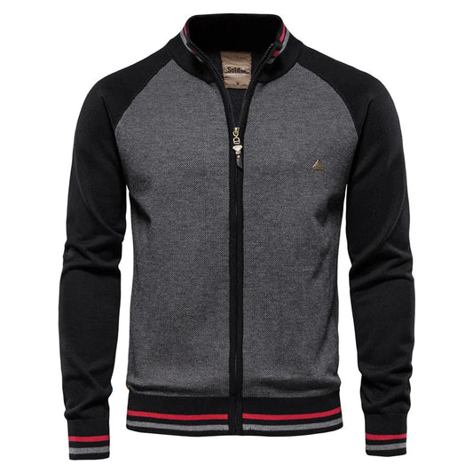 Slim-Fit Herenvest met Ribboorden - Van Dongen Mode