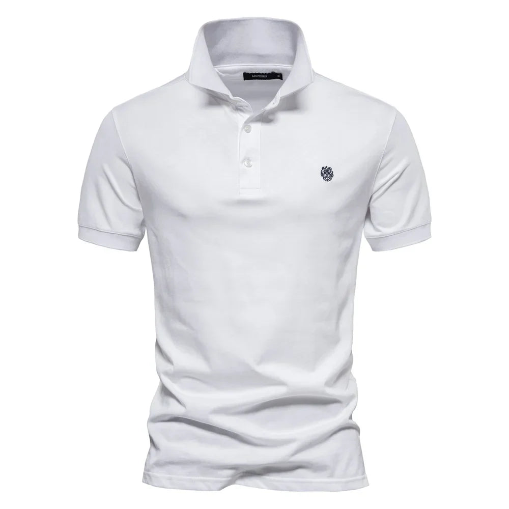 Chique Katoenen Polo - Van Dongen Mode