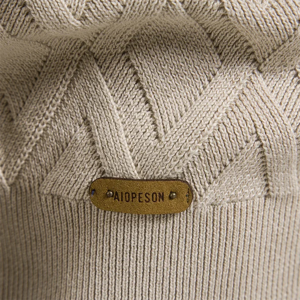 Herentrui met Subtiel Ruitpatroon - Van Dongen Mode