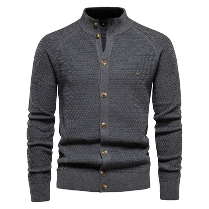 Luxe Katoenen Herenvest met Knopen - Van Dongen Mode
