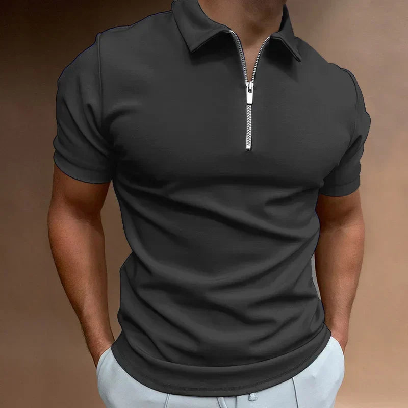 Klassiek Poloshirt met Rits