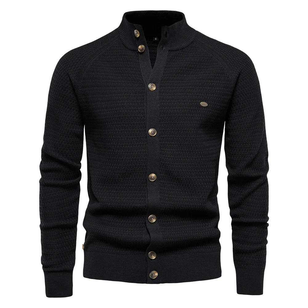 Luxe Katoenen Herenvest met Knopen - Van Dongen Mode
