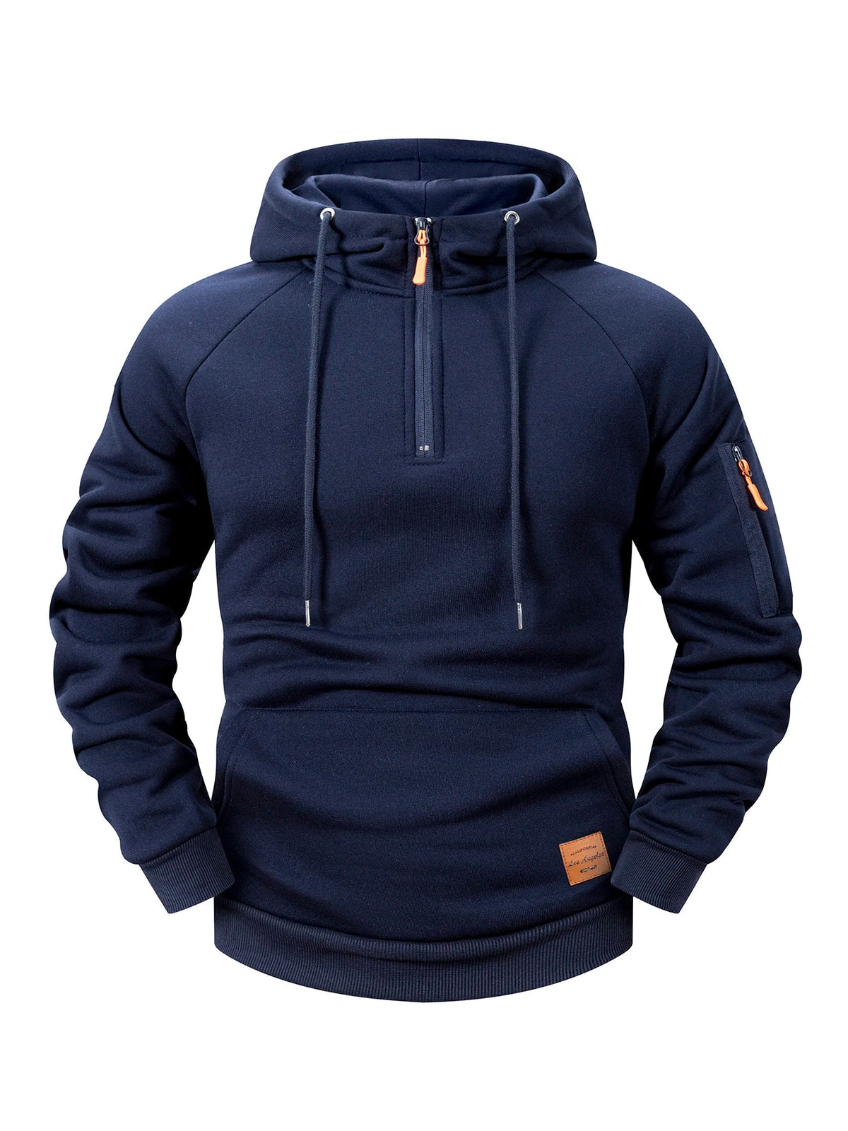 Sportieve Herenhoodie met Verstelbare Capuchon - Van Dongen Mode