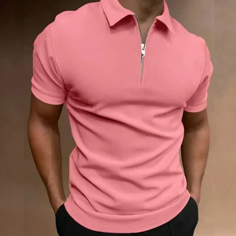 Klassiek Poloshirt met Rits
