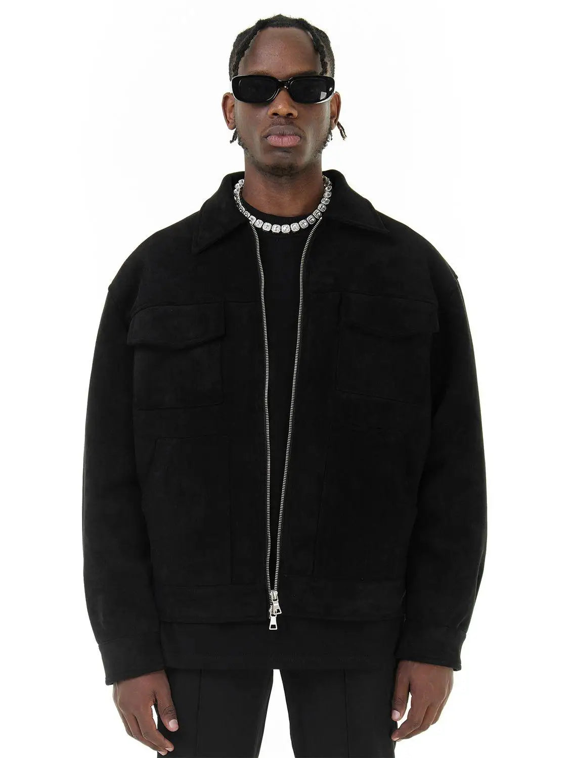 Oversized Suède Herenjack - Van Dongen Mode