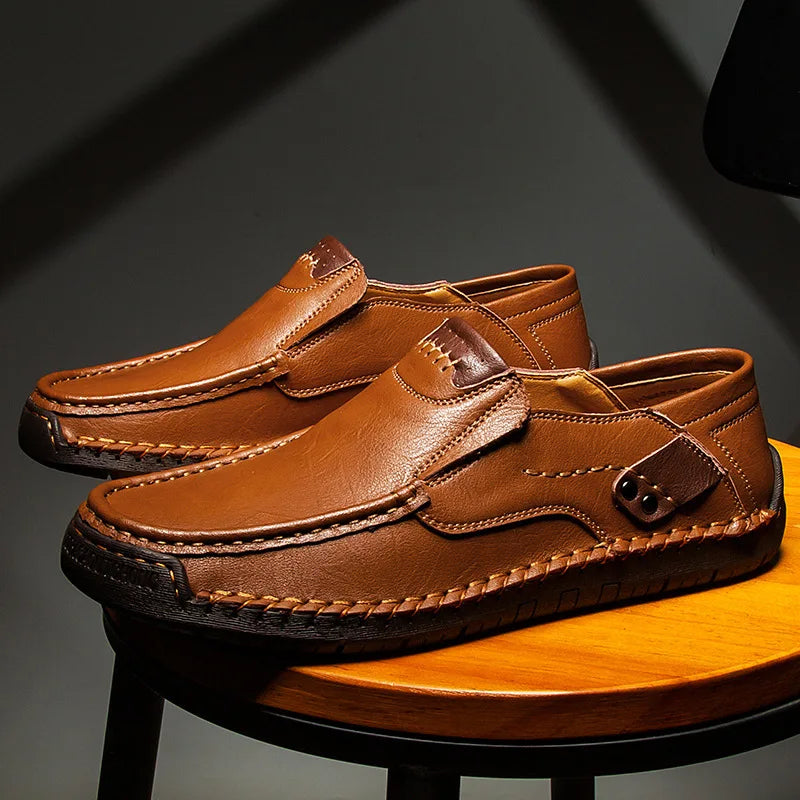 Elegante Herenloafers met Dagelijks Comfort - Van Dongen Mode