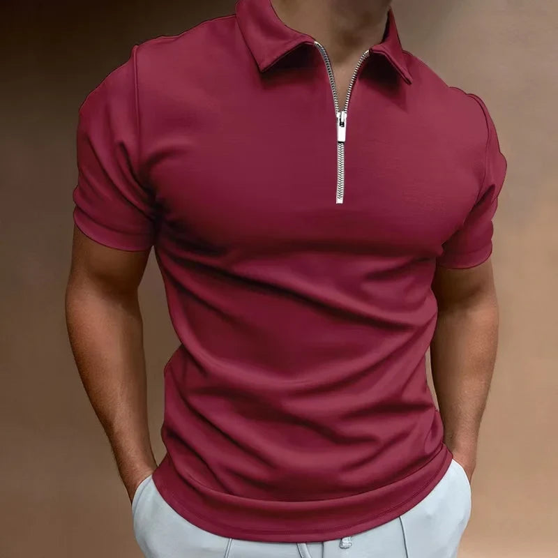 Klassiek Poloshirt met Rits