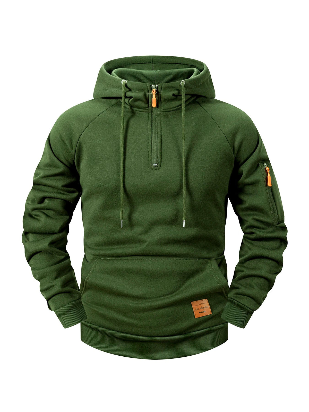 Sportieve Herenhoodie met Verstelbare Capuchon - Van Dongen Mode