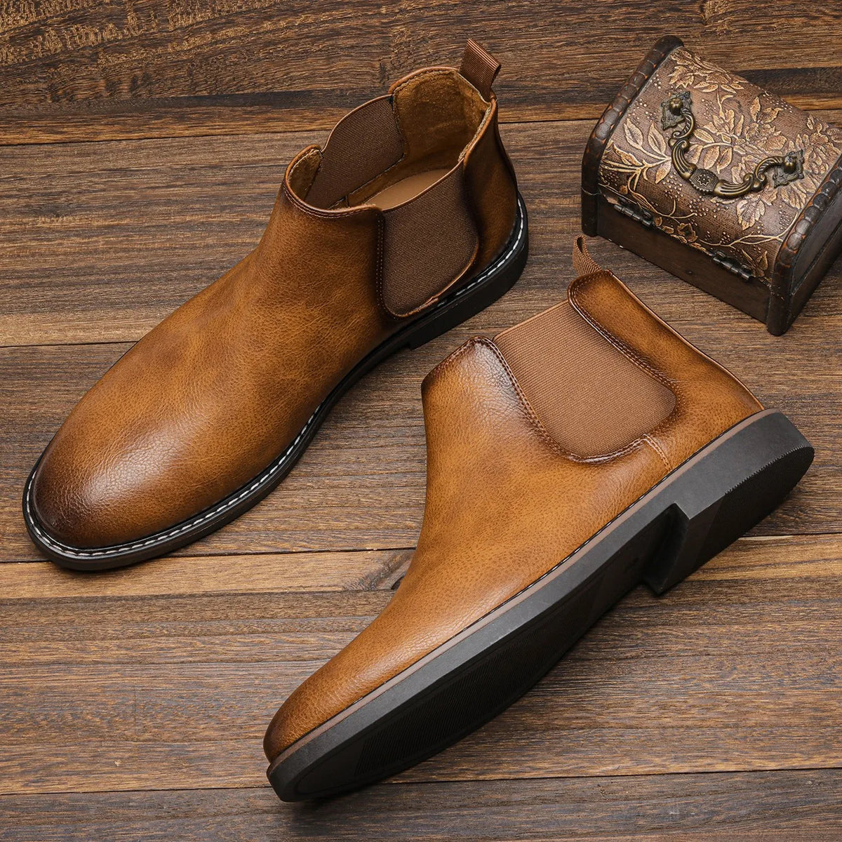 Tijdloze Chelsea-Boots voor Heren - Van Dongen Mode
