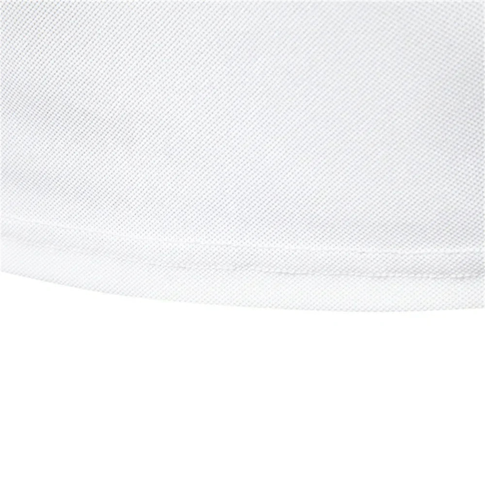 Katoenen Polo met Contrastbaan - Van Dongen Mode