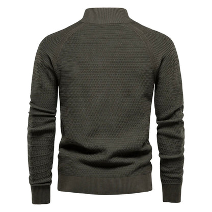 Luxe Katoenen Herenvest met Knopen - Van Dongen Mode