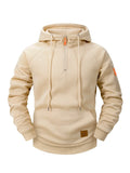 Sportieve Herenhoodie met Verstelbare Capuchon - Van Dongen Mode