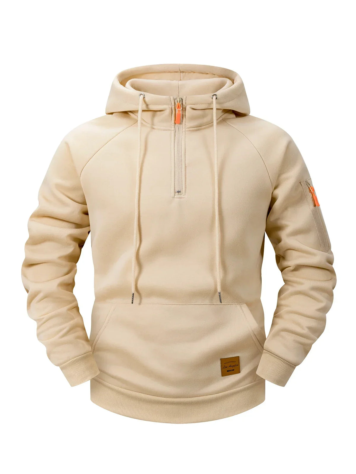 Sportieve Herenhoodie met Verstelbare Capuchon - Van Dongen Mode