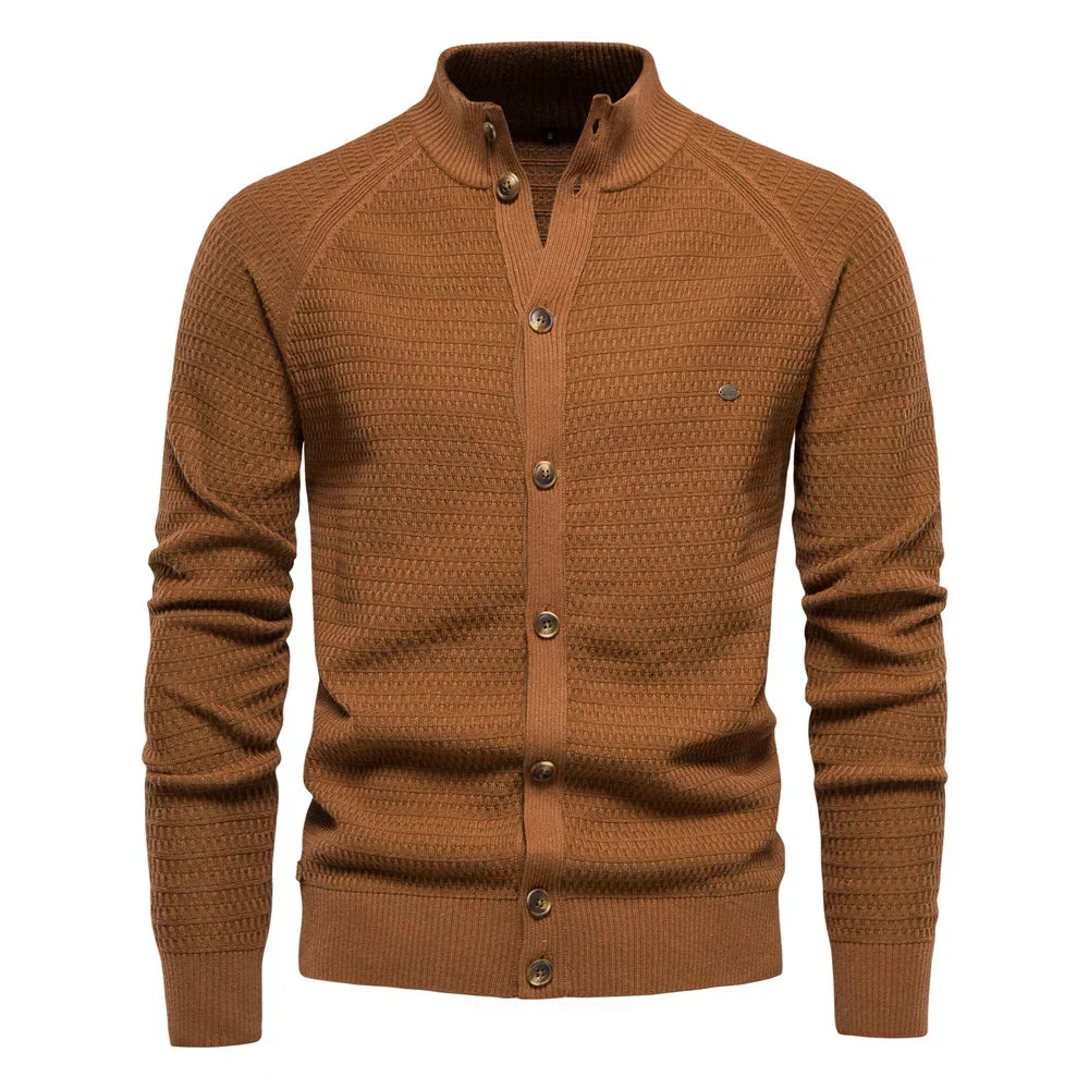 Luxe Katoenen Herenvest met Knopen - Van Dongen Mode
