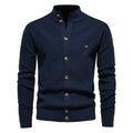Luxe Katoenen Herenvest met Knopen - Van Dongen Mode