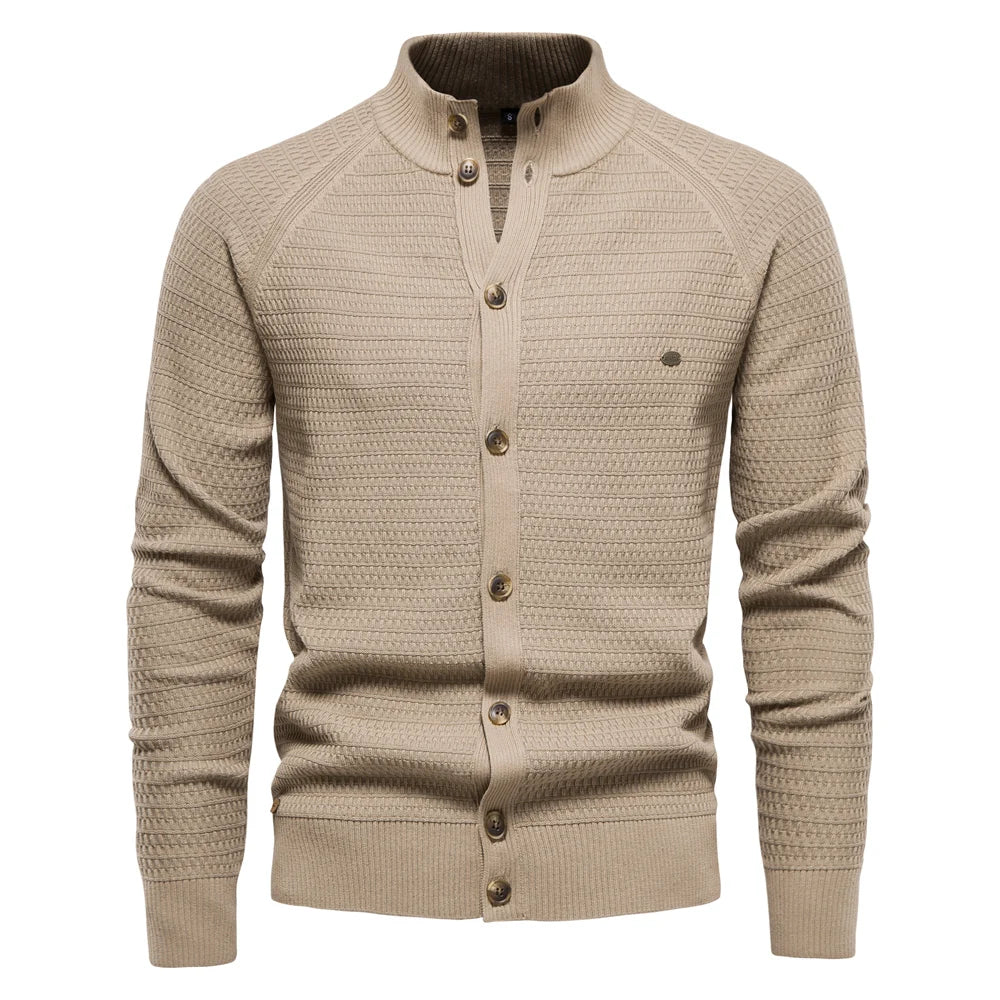 Luxe Katoenen Herenvest met Knopen - Van Dongen Mode