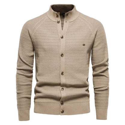 Luxe Katoenen Herenvest met Knopen - Van Dongen Mode