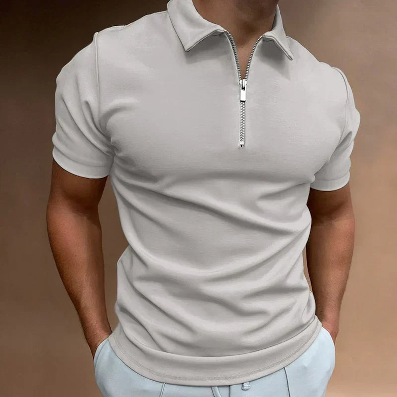 Klassiek Poloshirt met Rits