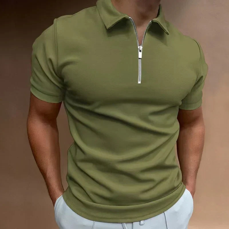 Klassiek Poloshirt met Rits