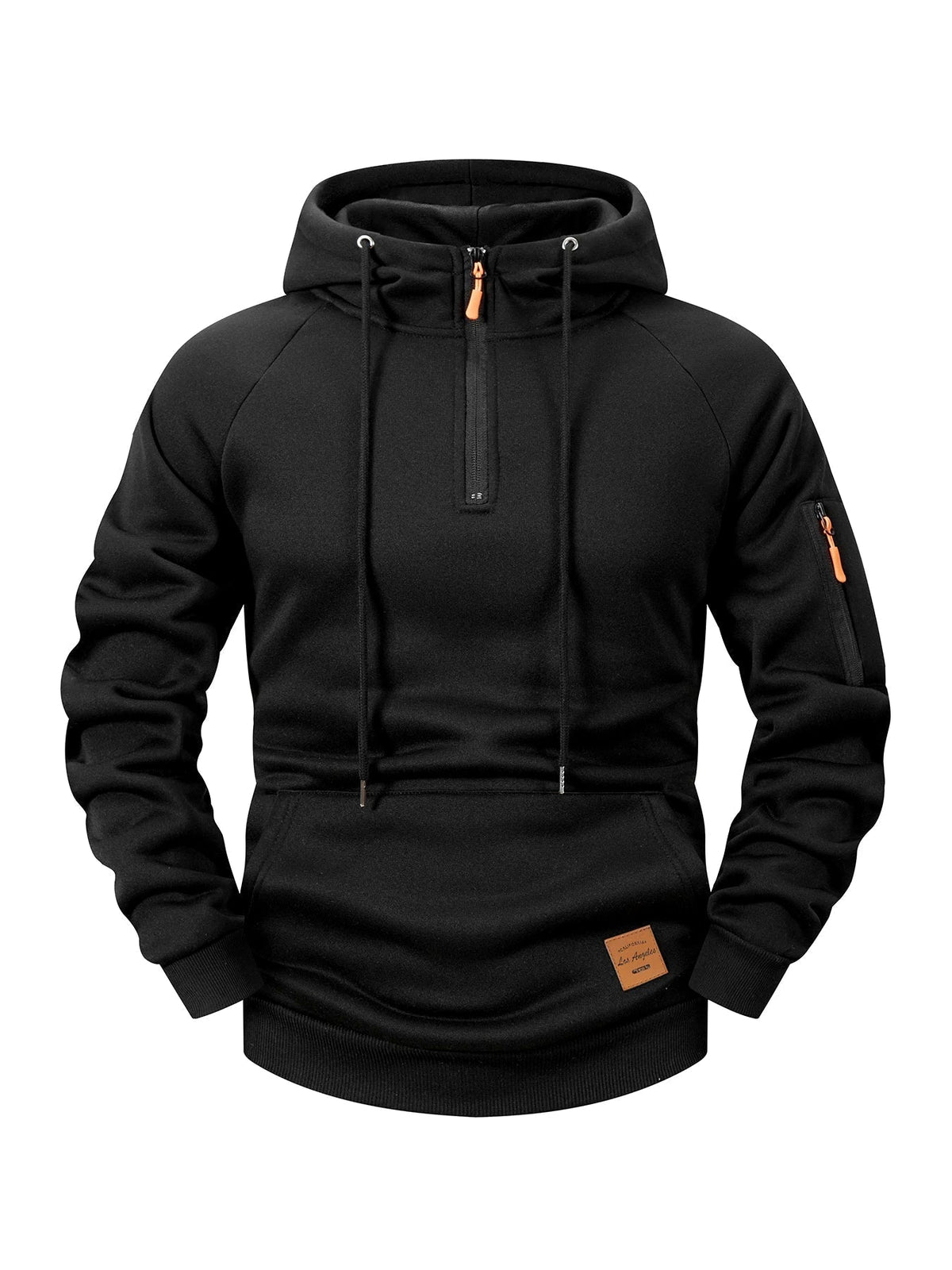 Sportieve Herenhoodie met Verstelbare Capuchon - Van Dongen Mode
