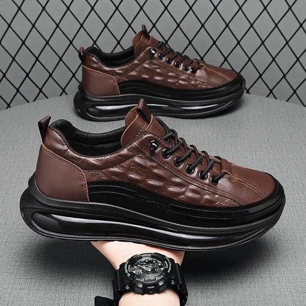 Heren Sneakers met Luxe Comfort en Moderne Stijl - Van Dongen Mode