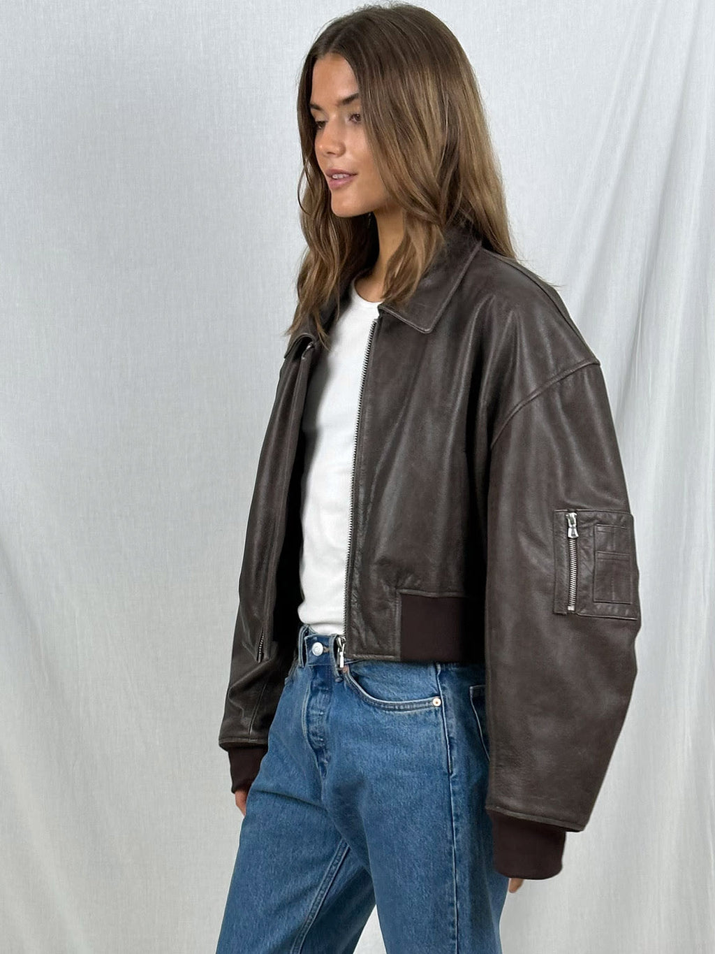 Cropped Bomber - Van Dongen Mode