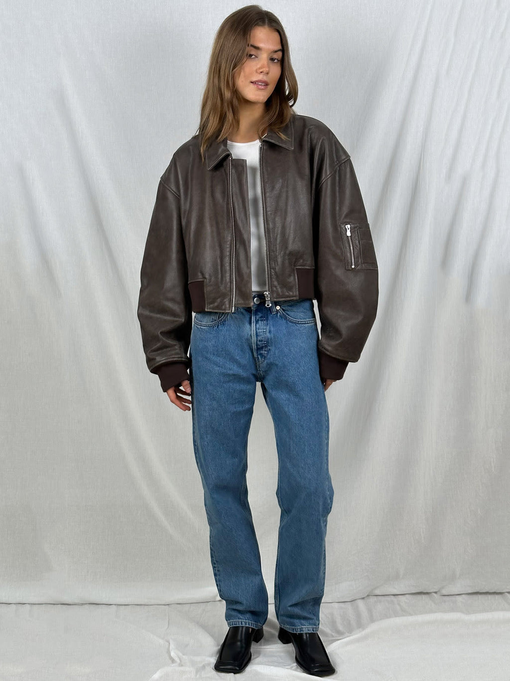 Cropped Bomber - Van Dongen Mode