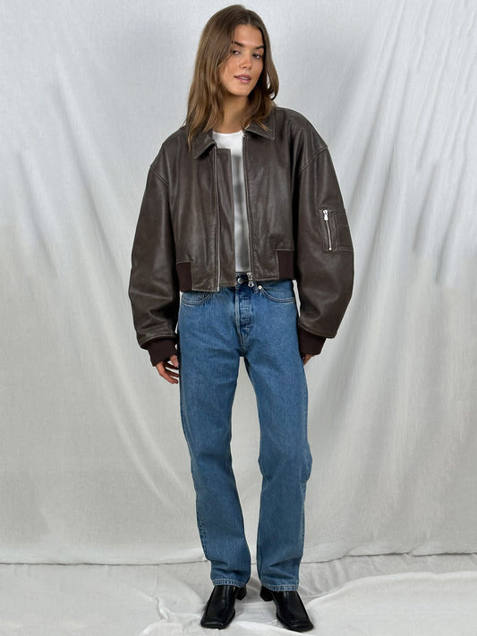 Cropped Bomber - Van Dongen Mode