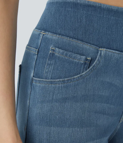 Comfortabele Jeans met Hoge Taille - Van Dongen Mode