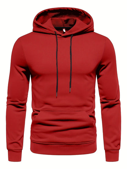 Casual Stretch Hoodie met Buidelzak - Van Dongen Mode
