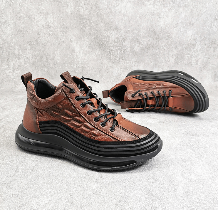 Heren Sneakers met Luxe Comfort en Moderne Stijl - Van Dongen Mode