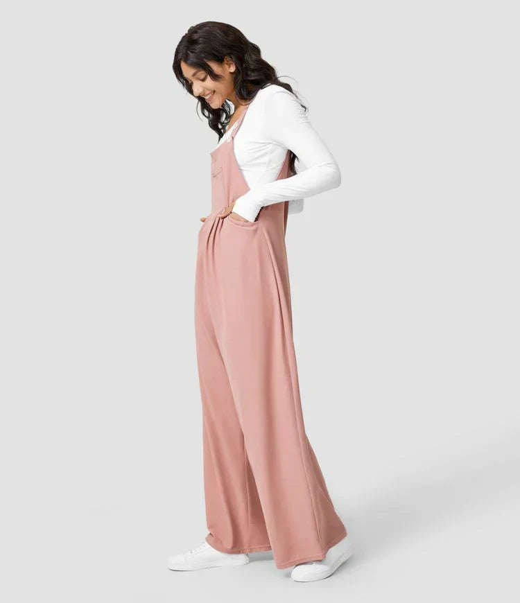 Pantalons met Verstelbare Bretels - Van Dongen Mode