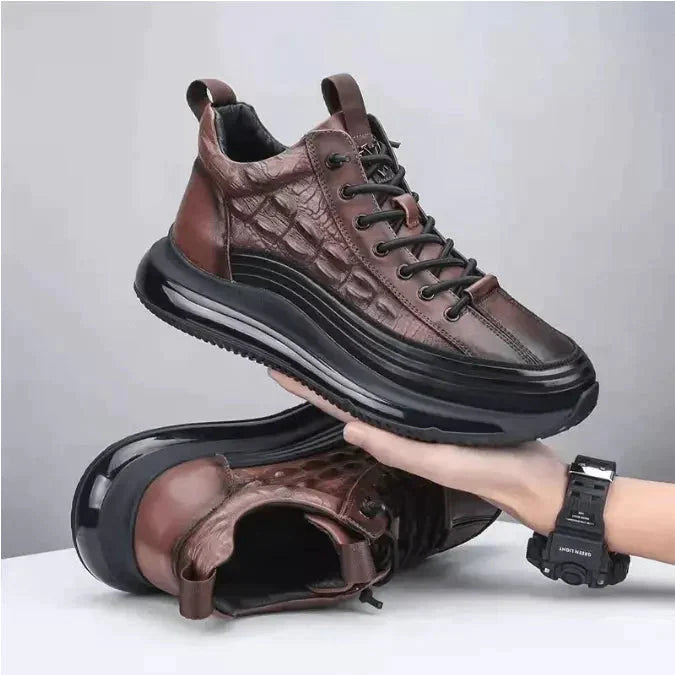 Heren Sneakers met Luxe Comfort en Moderne Stijl - Van Dongen Mode