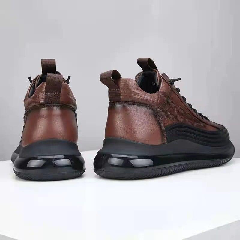 Heren Sneakers met Luxe Comfort en Moderne Stijl - Van Dongen Mode