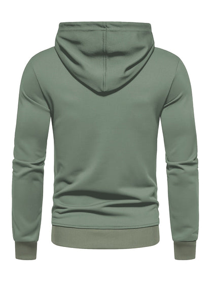Casual Stretch Hoodie met Buidelzak - Van Dongen Mode
