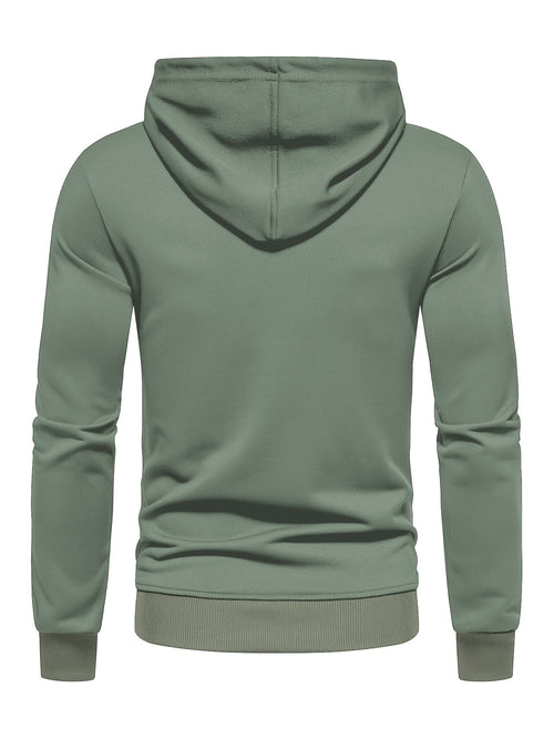 Casual Stretch Hoodie met Buidelzak - Van Dongen Mode