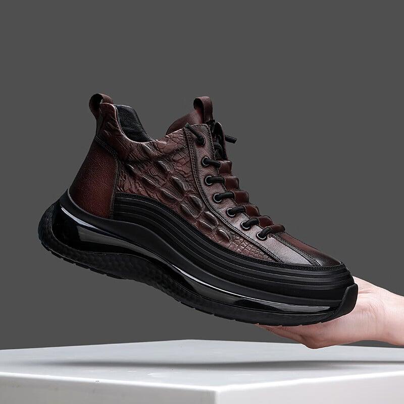 Heren Sneakers met Luxe Comfort en Moderne Stijl - Van Dongen Mode