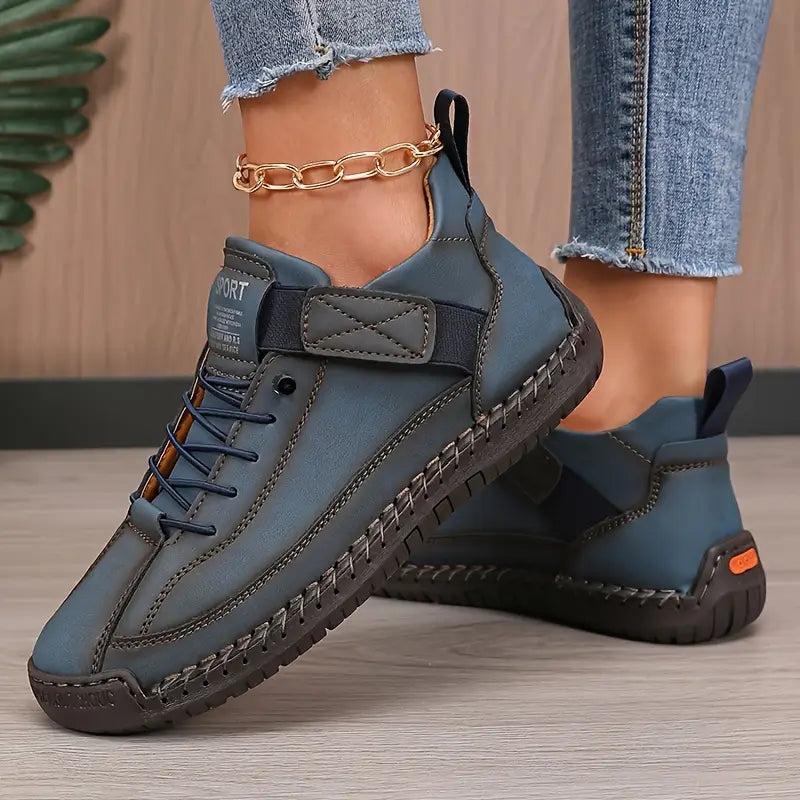 Comfortabele Sneakers met Brede Neus | Licht & Comfortabel - Van Dongen Mode