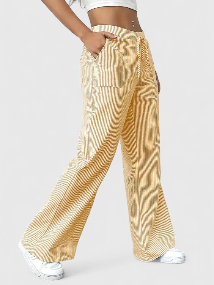 Ruime en Comfortabele Broek met Elegante Details - Van Dongen Mode